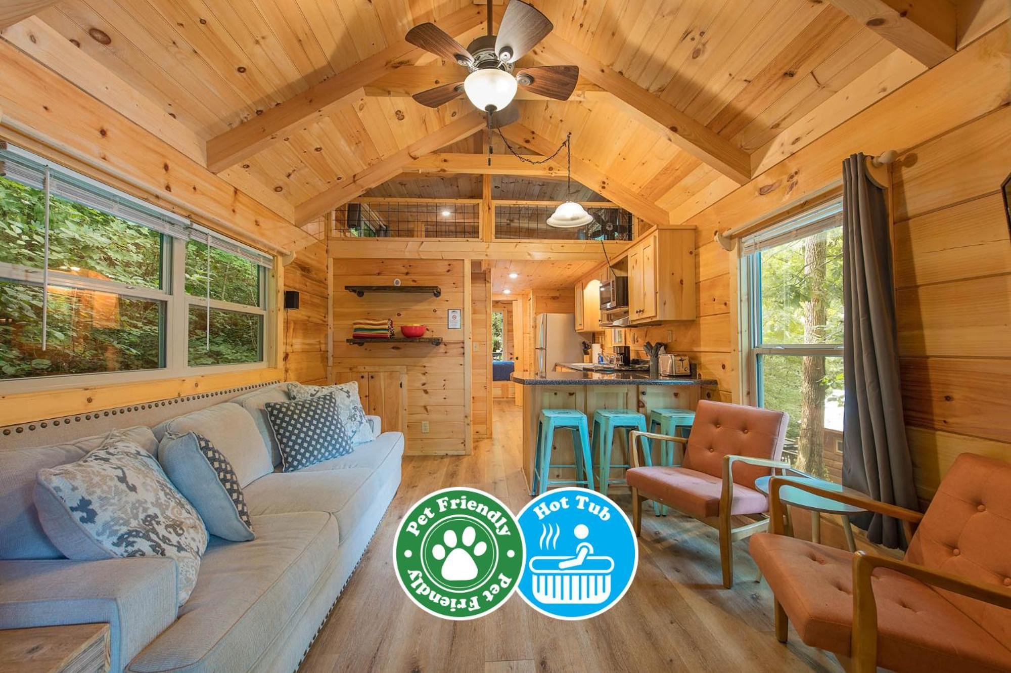 Ryon Tiny Home Cabin City-Side Rustic Retreat Chattanooga Dış mekan fotoğraf